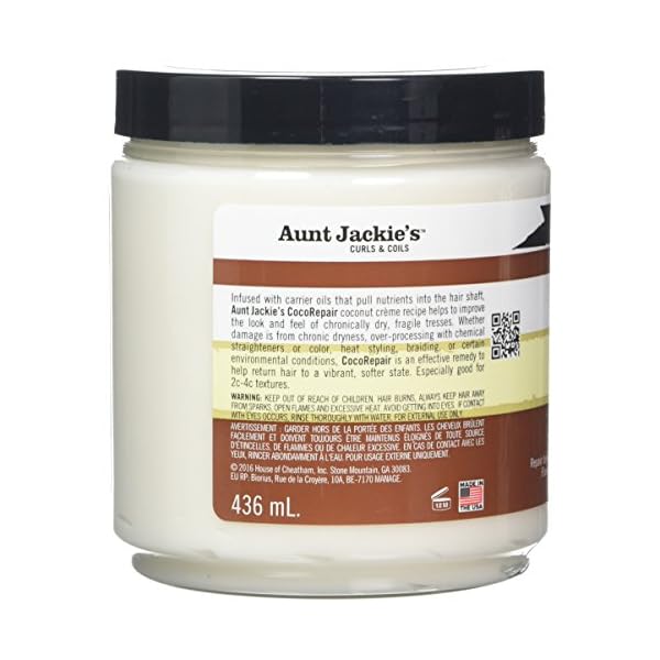 Aunt Jackies Coco Repair Deep Conditioner Creme Coconut 15oz