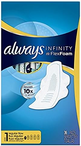 ALWAYS INFINITY FLXFM FLXW HVY PAD 32CT