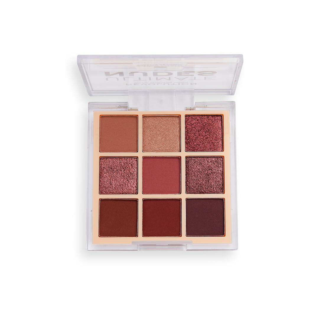 REVOLUTION The Master Icon Shadow Palette - Matte Nudes, 0.24 oz