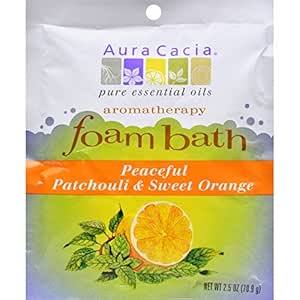 AURA CACIA FOAM BATH,PATCHOULI&ORNG