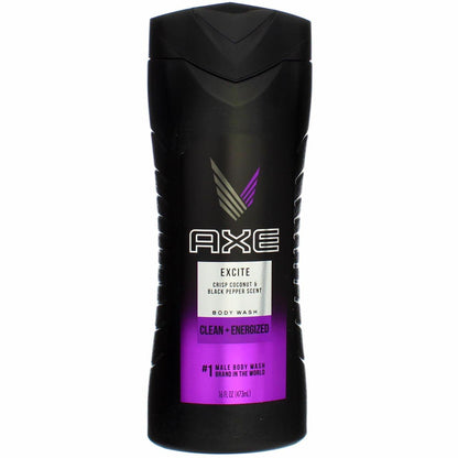 AXE SHWR GL 12+4OZ BNS EXCITE