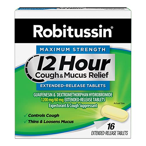 ROBITUSSIN TB 1200-60MG 8 12H ER
