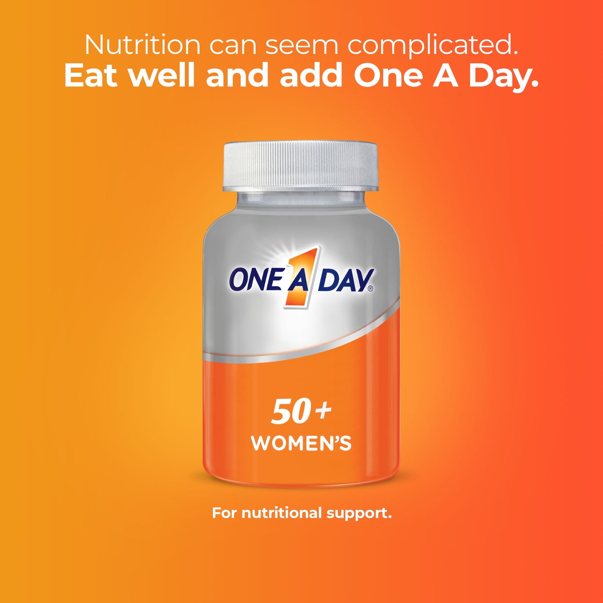 ONE-A-DAY ADVANTAG WOMEN 50+ TABLET 65CT