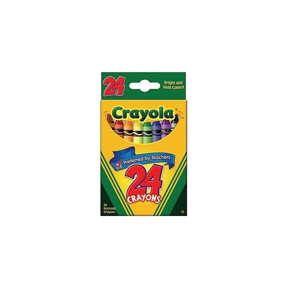 CRAYOLA CRAYONS 24 REGULAR