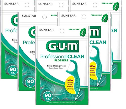 GUM EEZ-THRU FLOSSER MINT 90CT