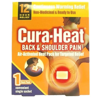 CURA HEAT BACK/SHOULDER PACK 3CT