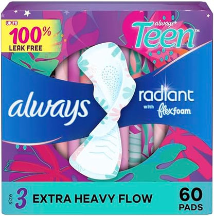 ALWAYS RADIANT FLXFM FLXW XHVY PAD 3X22