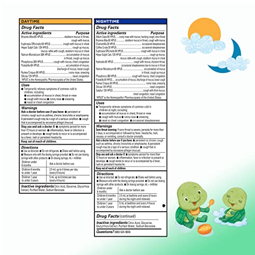 HYLAND'S BBY MUCUS+COLD RELIEF,DAY