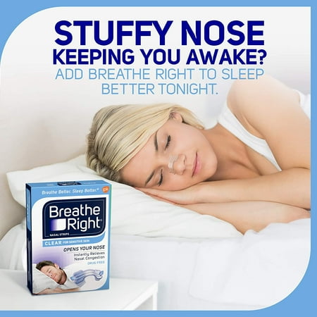 BREATHE RIGHT CLEAR SMALL/MEDIUM 30CT