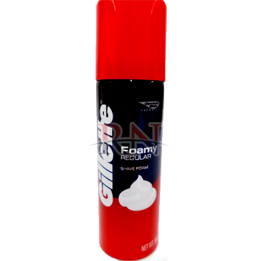 GILLETTE FOAMY REG SHAVE FOAM 2OZ