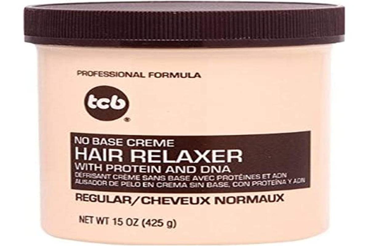 Tcb Hair Relaxer No Base Creme 15oz Regular Jar