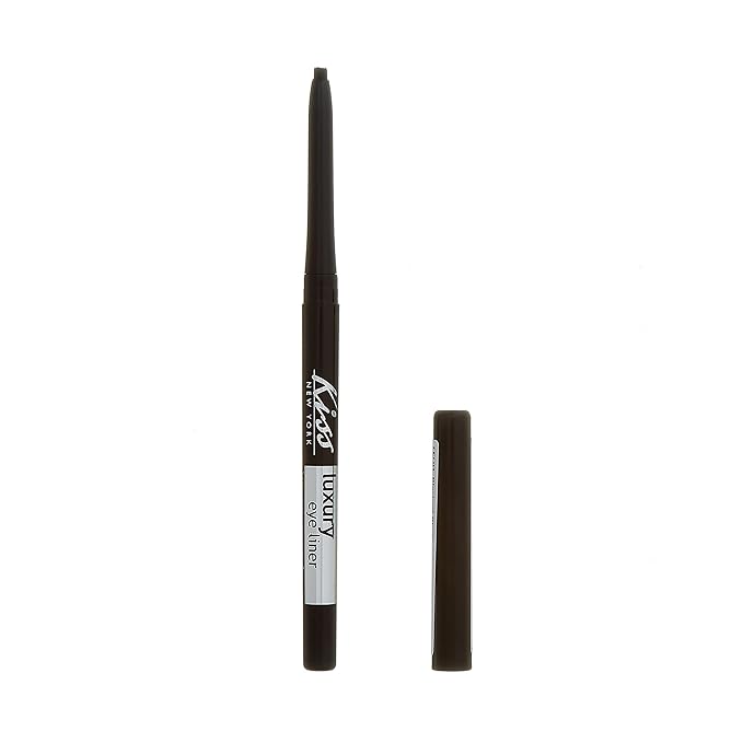 Kiss Rk Eyeliner Luxury Pencil Blackest Black (6in)