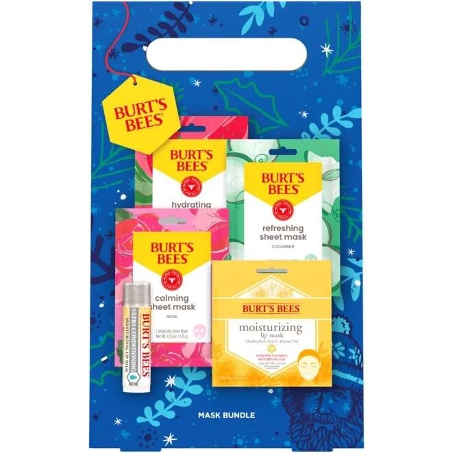 BURTS BEES FACE SHEET,DTOXYFYNG MASK