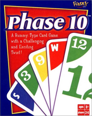Mattel Games Phase 10 A Rummy- Type Card Game With A Challenging And Exciting Twist