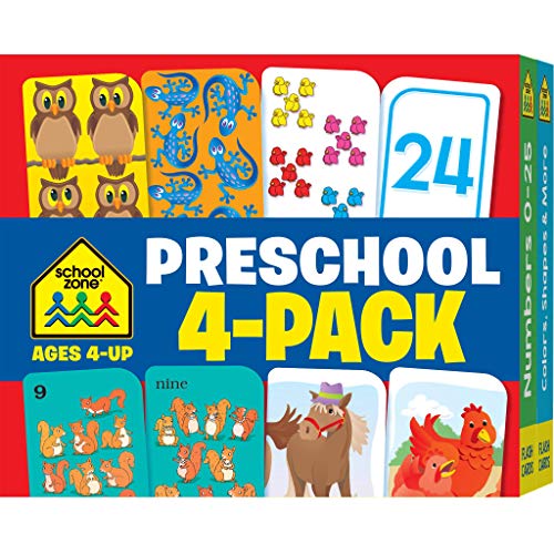 School Zone Publishing Company Old Maid Numbers Game Cards