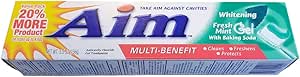 AIM WHITENING GL 0.24% 156GM MINT