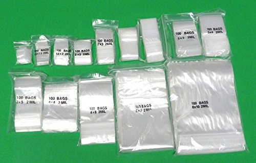 BAG ZIP BG 2M 3X5N 1000 W/BLOCK