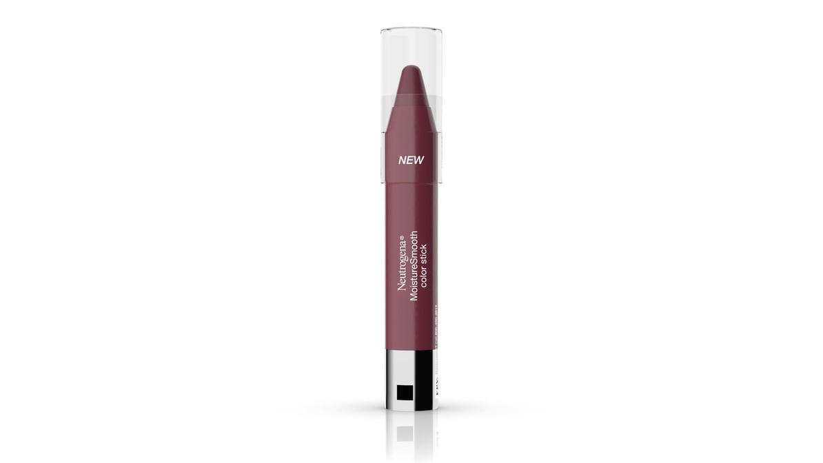 Neutrogena MoistureSmooth Color Stick, 80 Rich Raisin, .011 oz