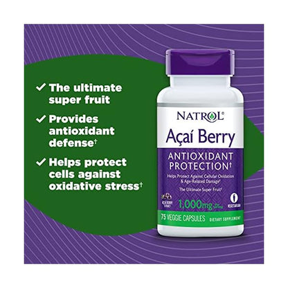 NATROL ACAI DIET CAPS