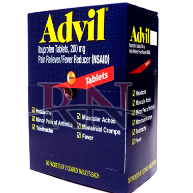 ADVIL DISPENSER TABLET 50X2PK