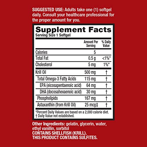 MEGARED OMEGA-3 KRILL OIL GC 80