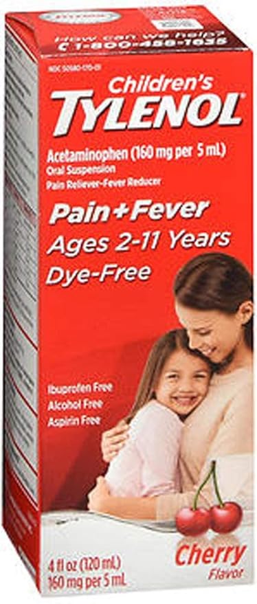 TYLENOL CHILD SUSPESION CHERRY 4OZ