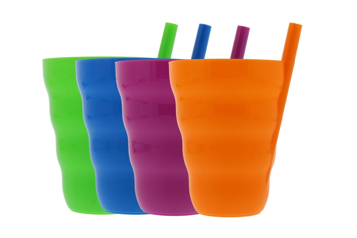 Arrow Sip-A-Cup With Built In Straw - Assorted, 10 oz
