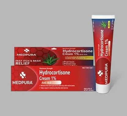 MEDPURA HYDROCORTISONE CR 1% 28GM