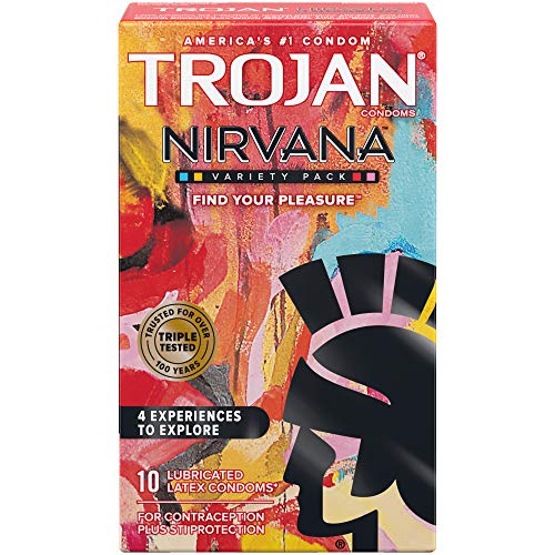 TROJAN NIRVANA CM 10 LUBRICATED