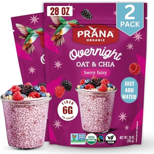 PRANA ORGANICS CEREAL,OG2,OVRNT CHIA,CHC