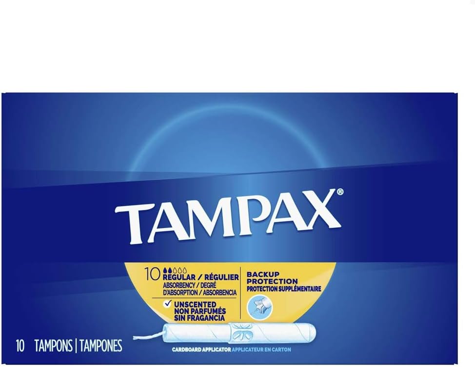TAMPAX FLUSHABLE REGULAR 40CT