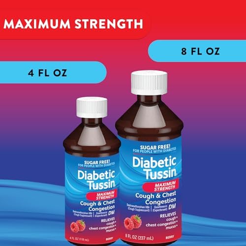 DIABETIC TUSSIN DM MAX STRENGTH LIQ 8OZ