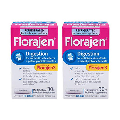 FLORAJEN ACIDOPHILUS CAPSULE 30CT