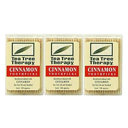 TEA TREE THERAPY TOOTHPICKS,TEA TREE THRPY