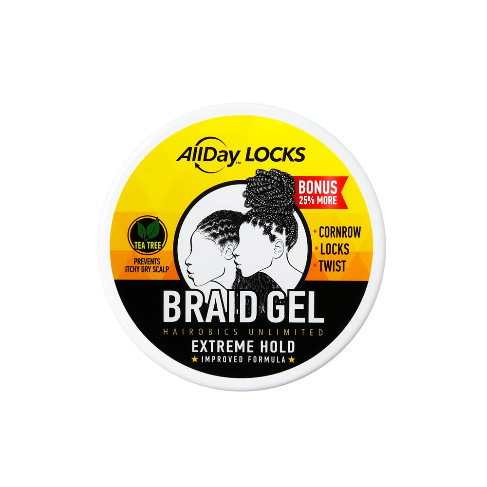 ALLDAY LOCKS BRAID GEL     10OZ