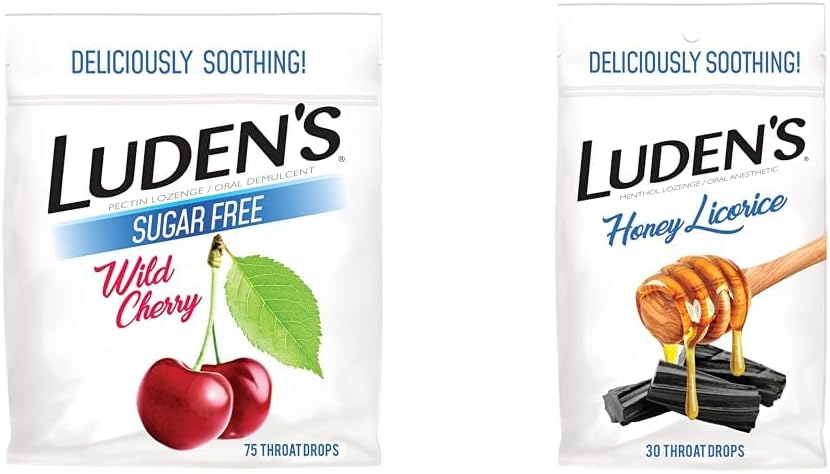 LUDENS BAG SUGAR FREE CHERRY 25CT