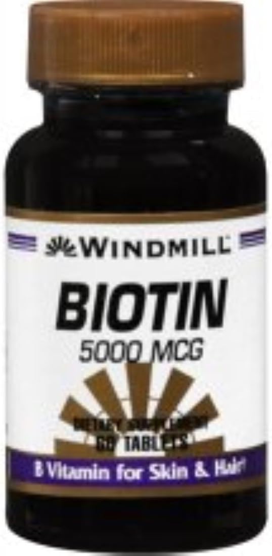 BIOTIN 1000MCG TABLET 60CT WINDMILL