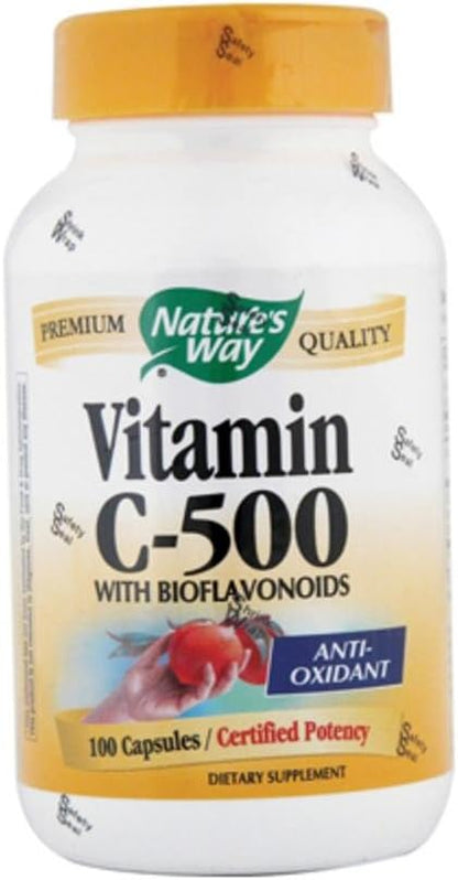 NATURE'S WAY VIT C 500 W/BIOFLAVS