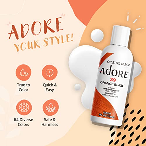 Adore Semi-Permanent Haircolor #142 Pink Blush 4oz