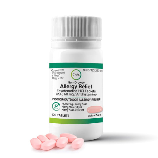 FEXOFENADINE TB 60MG 100 12H ND