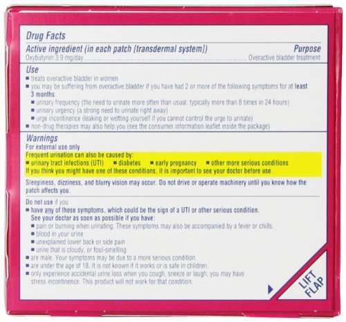 OXYTROL AP 3.9MG/24HR 8 WOMEN
