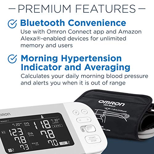 BLOOD PRESSURE MONTR BP7450 OMRON 10 SER