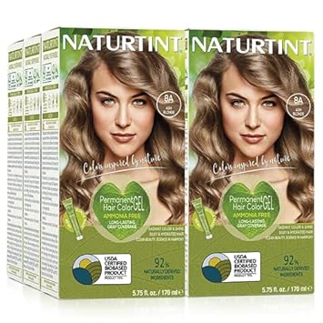 NATURTINT HAIR COLOR,8A,ASH BLONDE