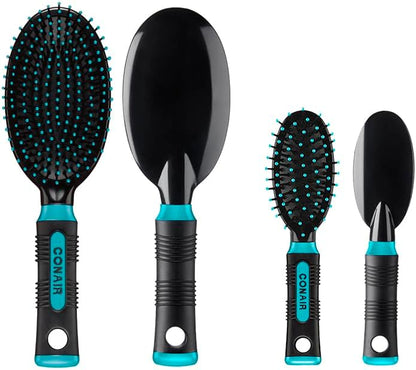 CONAIR Detangling Flexi Hair Brush, 2 count