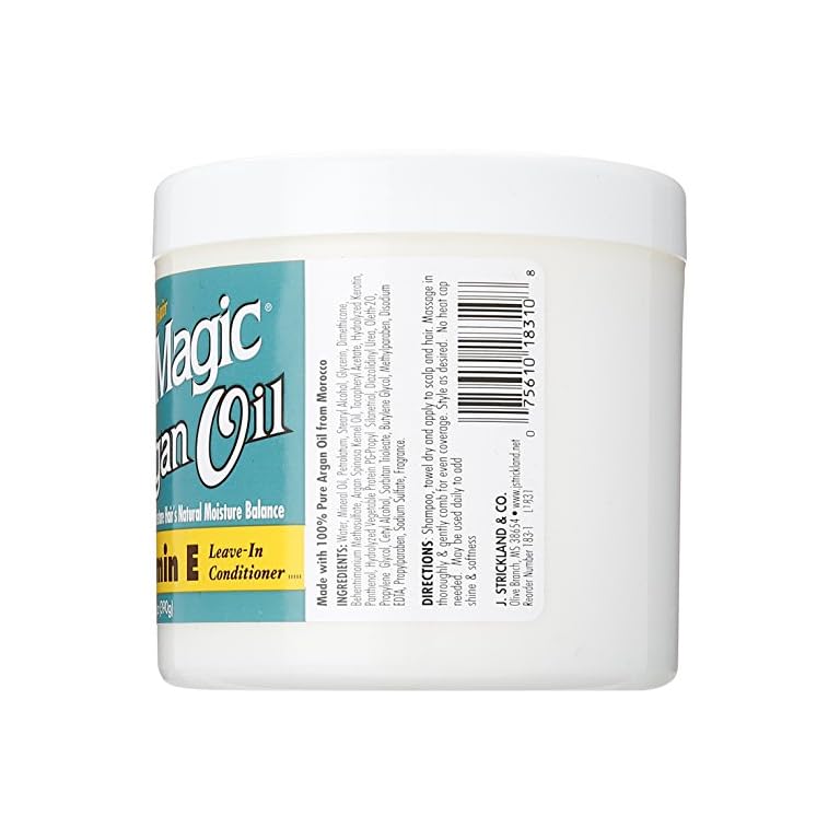 Blue Magic Argan Oil&Vitamin-E Leave-In Conditioner 13.75oz