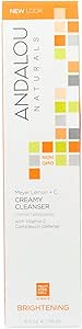 ANDALOU NATURALS CLNSR,CREAMY,MEYER LEMON