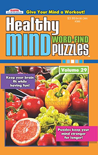 Kappa Healthy Mind Word-Find Puzzles