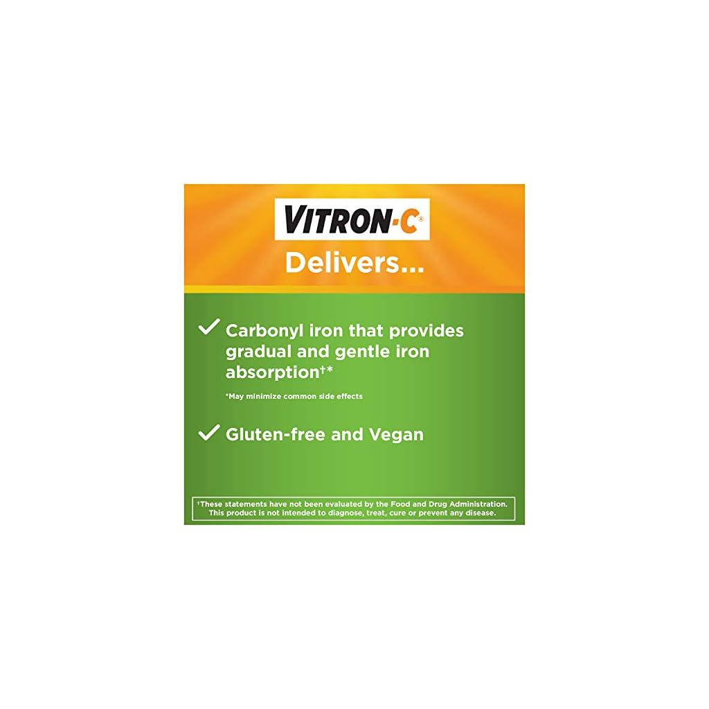 VITRON-C IRON+VIT C FOR WMN TAB 60CT
