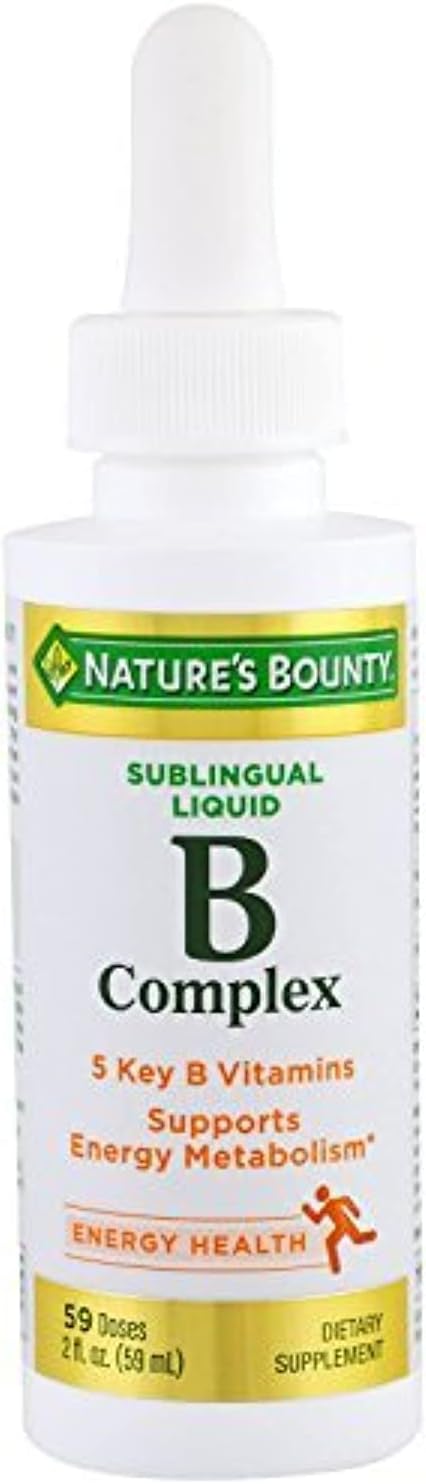 B COMPLEX SUB-LINGUAL 2OZ NAT BOUNTY