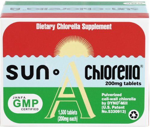 SUN CHLORELLA SUN CHLORELLA,200 MG